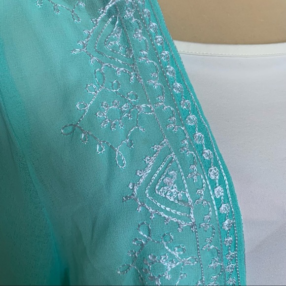 BNWOT Beach by Exist Seafoam swim coverup One Size - Picture 4 of 5